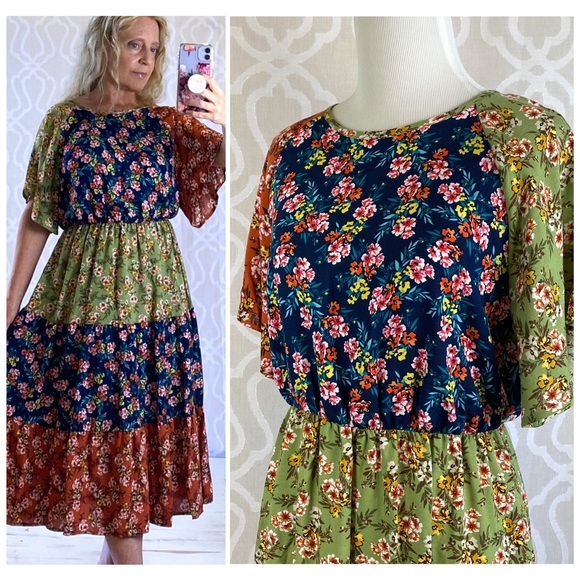 Frolic in the Meadow Midi Dress - Picture 6 of 16